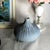 Vintage Porcelain Clay 3d Vase 9" X 7" Blue For Sale - Image 11 of 14