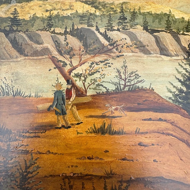 1960s Vintage Painted Tray Coffee Table For Sale - Image 5 of 6