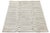 This sophisticated hand-tufted rug features a striking organic geometric pattern, blending mid-century modern aesthetics...