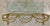 Vintage Solid Brass Tassel Wall Shelf With Glass Top For Sale - Image 9 of 9