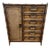Vintage 1970s Stanley Furniture Faux Bamboo Gentleman’s Chest With Caned Door For Sale