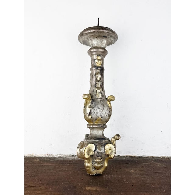 Antique Architecture Wood Altar Fragment For Sale - Image 14 of 14