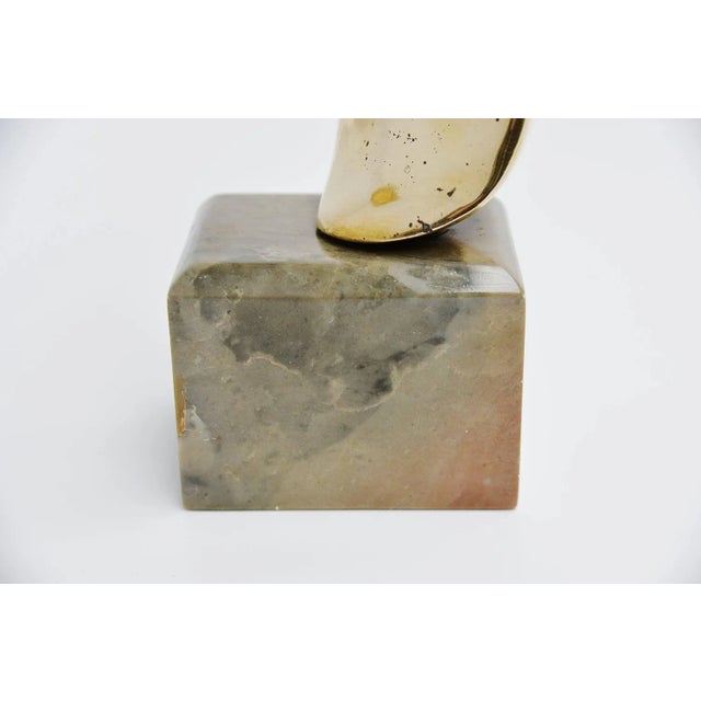 1970s Bronze Guitar - Violin Sculpture by Hattakitkosol Somchai, 1970s For Sale - Image 5 of 9