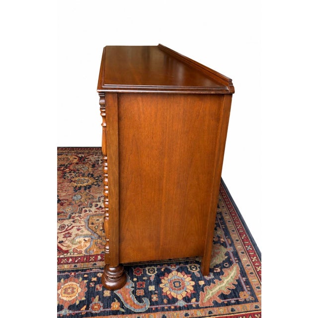 Early 20th Century Renaissance Revival Style Carved Walnut Sideboard For Sale - Image 4 of 8