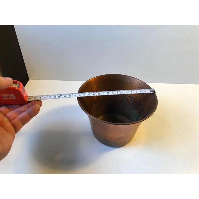 Metal Painted Glass Vase by Paolo Cupparoni for Curvet, 1970s For Sale - Image 7 of 8