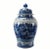 Large Chinese Blue and White Porcelain Ginger Jar With Hand Painted Scenery For Sale - Image 11 of 11