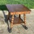 Antique Oak Claw and Ball Foot Parlor Table For Sale - Image 4 of 12