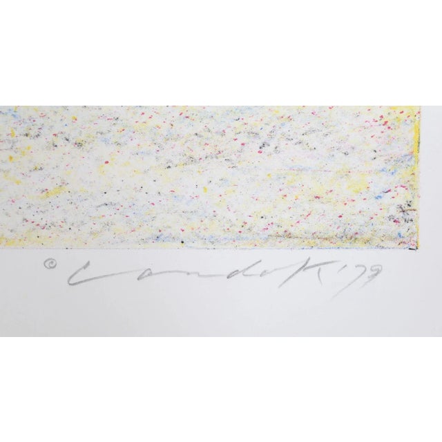 A print by American artist, Cliff Ara Condak that is titled "Jiggs and Annie" from 1979. This lithograph is signed and...