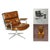 A stunning original 1st-generation Eames Time Life Lobby Chair (Model ES105), designed by Charles and Ray Eames for the...
