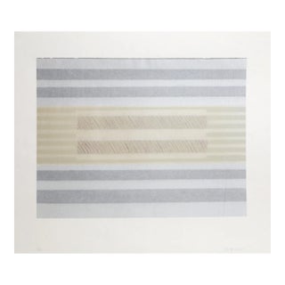 1980s "Oraibi #4" Lithograph by Nancy Genn For Sale