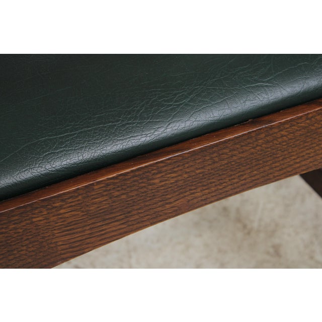 Set of 6 Stickley Arts & Crafts Mission Oak Dining Chairs For Sale - Image 12 of 18