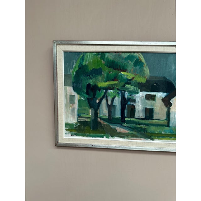 Harry Wichmann, The White House, 1950s, Oil on Canvas, Framed For Sale - Image 12 of 18