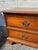 Vintage Console Media Cabinet Wood Entry Bench Mid Century Modern Storage For Sale - Image 10 of 10