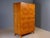 Vintage Wardrobe in Burl Wood Veneer, Czechoslovakia, 1970 For Sale - Image 4 of 18