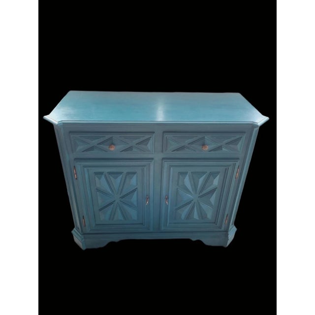 Lacquered Sideboard in Piedmontese Baroque Style, 1950s For Sale - Image 10 of 10