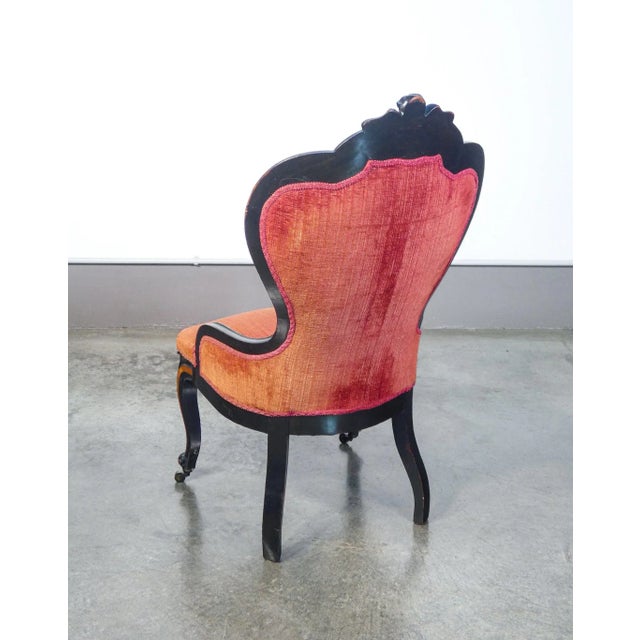 Set of 19th Century Louis Philippe Walnut Armchairs For Sale - Image 5 of 12