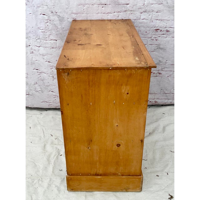Pine Campaign Chest of Drawers For Sale - Image 9 of 10