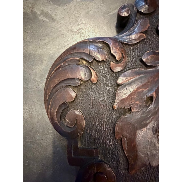 Antique Hand-Carved Welsh Hall Chair For Sale - Image 10 of 12