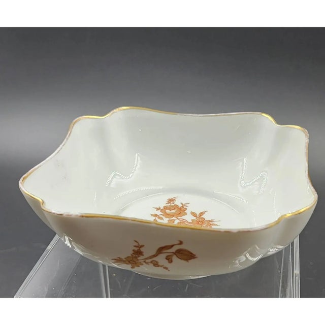 Mid 20th Century French Limoges Trinket Square Dish For Sale - Image 15 of 18