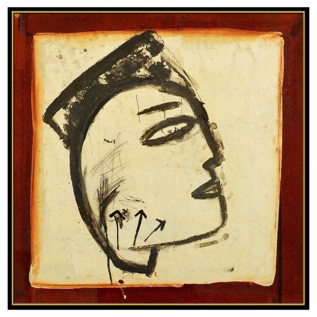Expressionism Late 20th Century The Soldier, Jamali For Sale - Image 3 of 5