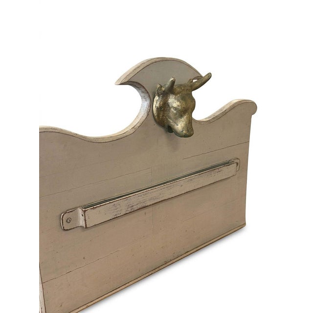 Early 20th Century French Provincial Butcher's Block With Brass Details For Sale - Image 13 of 18