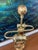 Frederick Cooper Antiqued Gilt Neoclassical Fluted Column Table Lamp For Sale - Image 10 of 10