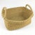 Vintage Sisal Soft Flexible Farmers Basket For Sale - Image 13 of 13