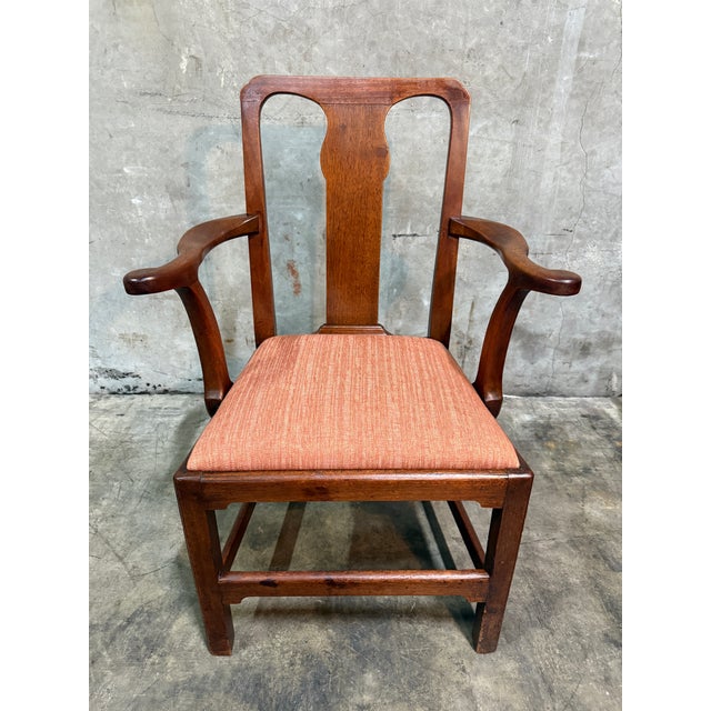 Late 19th Century George II Style Dining Chairs Set of 6 – 2 Armchairs 4 Side Chairs For Sale - Image 4 of 16