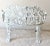 Mid 20th Century Exquisite Wrought Iron Victorian Style Grape Vine Leaf Settee, 2 Chairs and Table, 4 Pieces Excellent "Mint" Condition.. For Sale - Image 12 of 12