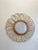 1960s Vintage French Round Rattan Wall Mirror, 1960s For Sale - Image 5 of 13