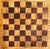 Cabin Vintage C.1930's Hand Made Oak & Walnut Chess or Checkers Board For Sale - Image 3 of 5