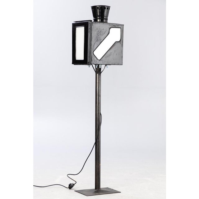 Switch Lantern Floor Lamp, 1970s For Sale - Image 6 of 7