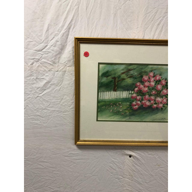 "Spring's Embrace" - Original Watercolor Painting Signed on the Bottom For Sale - Image 4 of 5