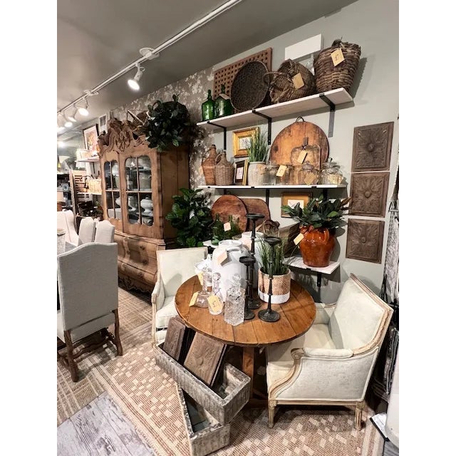 French Vintage Rectangle Concrete Planter For Sale In Chicago - Image 6 of 6