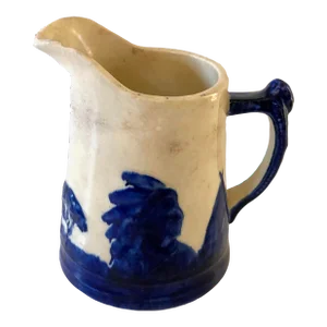 "Sleepy Eye" Stoneware Pitcher, American, Circa 1905
