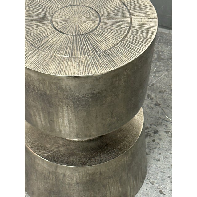 2020s Moe's Home Victor Side Table/Stool For Sale - Image 5 of 12