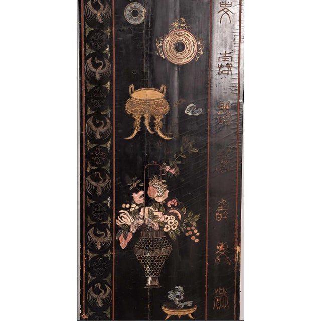 Monumental Chinese Coromandel 12 Panel Room Screen For Sale - Image 12 of 12