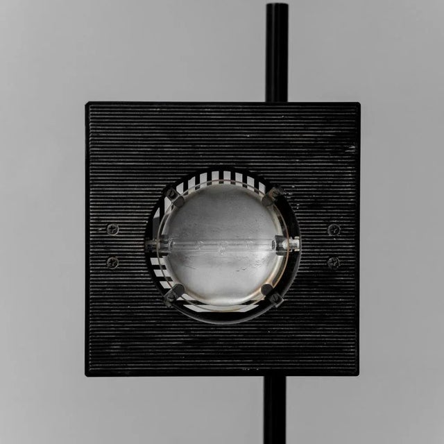 Metal Vintage Piano Lamp from Valenti Cusago, Milan, Italy, 1970s For Sale - Image 7 of 12