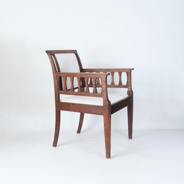 Wood Antique Armchairs, 1890s, Set of 2 For Sale - Image 7 of 10