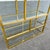 Hollywood Regency Hollywood Regency Gold and Glass Etagere/Shelving Unit For Sale - Image 3 of 12