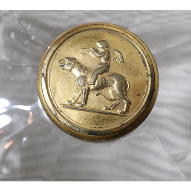 Up for sale is a high quality antique 19th century Victorian gilt bronze and cut crystal perfume/cologne scent bottle. The...