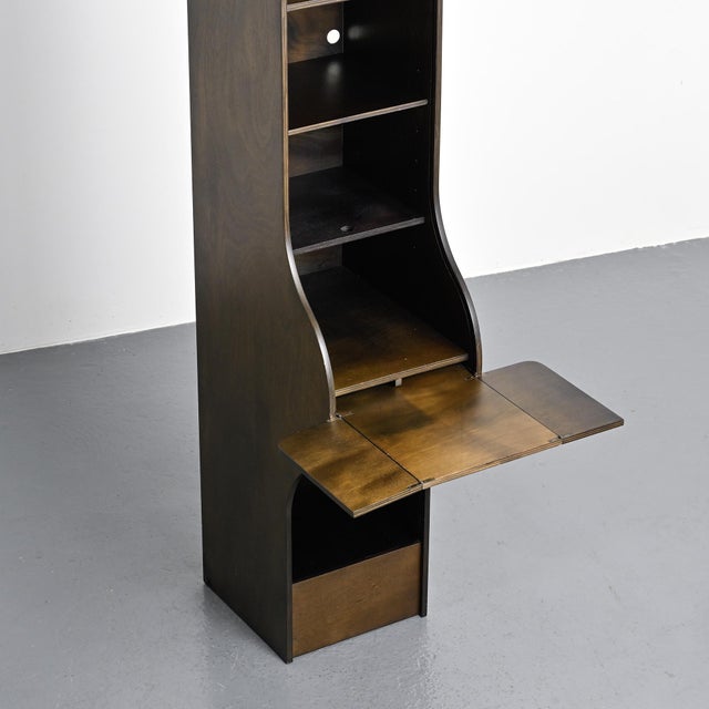 Model 5822 Roll-Top Secretary by Klaus Vogt for Thut Möbel, 1970 For Sale - Image 9 of 18