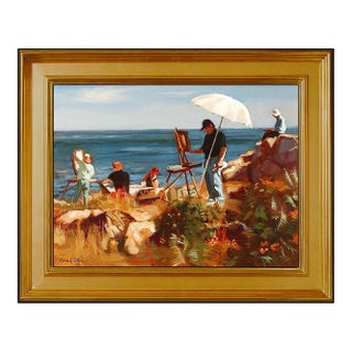 Late 20th Century Cape Ann Seascape, Elaine Coffee For Sale
