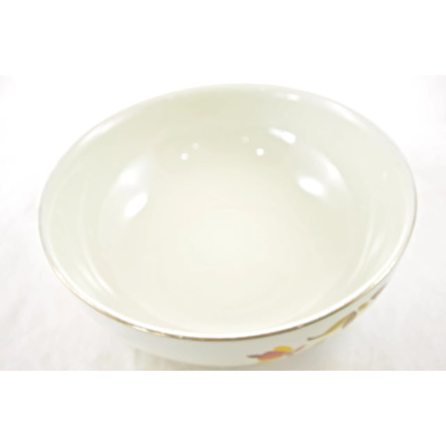 Mid-Century Modern Round Leaf & Vine Bowl For Sale - Image 3 of 4