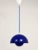 Metal Danish Blue Enameled Flowerpot Pendant Lamp by Verner Panton for Louis Poulsen, 1969 For Sale - Image 7 of 11