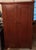 1980s Pine Cabinet With 4 Shelves and Base For Sale - Image 9 of 10
