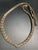 MCM jewelry from Italy marked sterling silver necklace features a articulated chevron design constructed from interlocking...