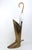Let the rains begin! Handsome, witty and by all accounts useful, this Mid 20th Century English brass umbrella stand in the...