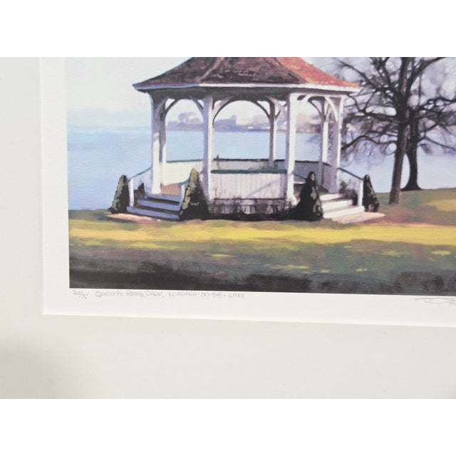 Doug Forsythe, Queen's Royal Park, Niagara-on-the-Lake, 1980s, Print, Framed For Sale - Image 13 of 15