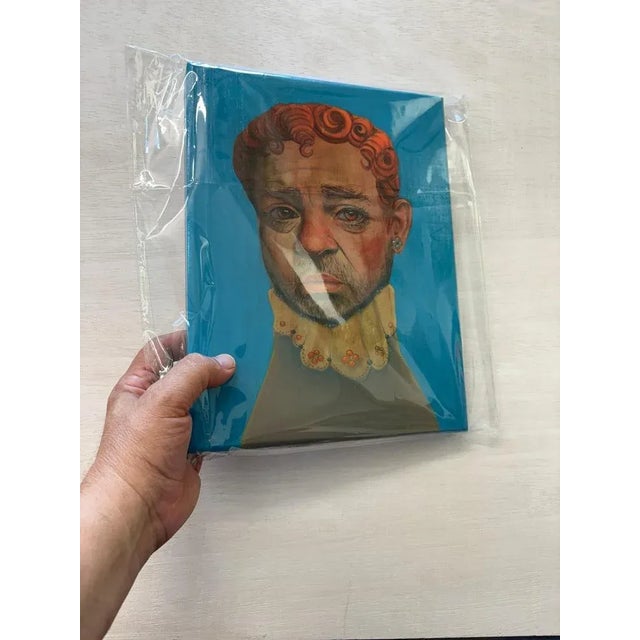 Natasha Lelenco, Mr. Bucles, 2021, Mixed Media For Sale - Image 9 of 13